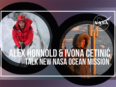 Professional Rock Climber Alex Honnold Talks NASA’s PACE with Oceanographer Ivona Cetinić