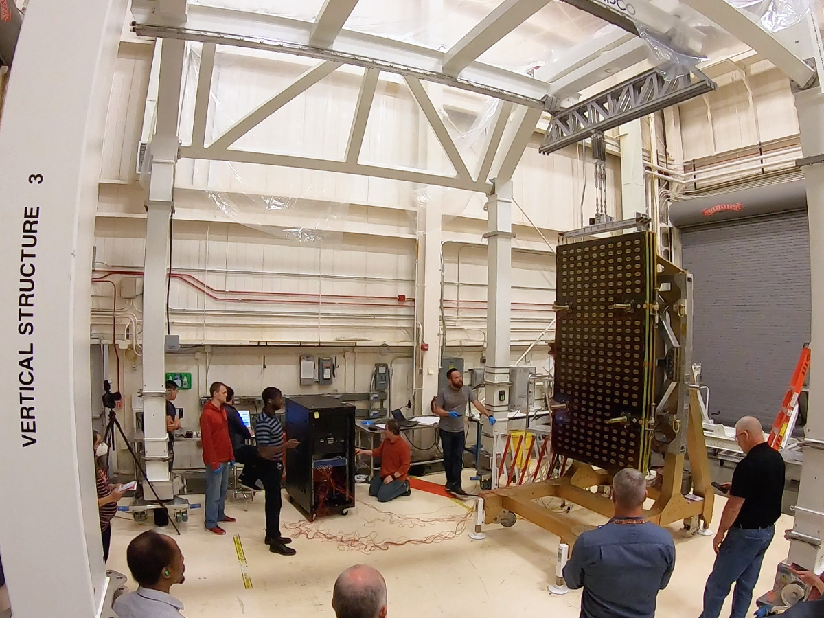 First powered deployment of the NASA PACE engineering test unit