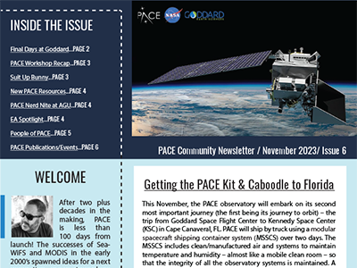 PACE Newsletter November 2023
