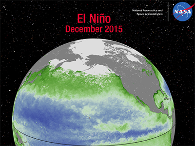 Ocean Phytoplankton, El Niño and La Niña