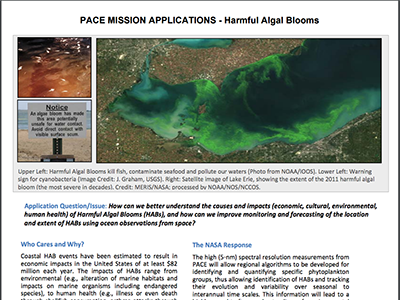 PACE Applications White Paper: Harmful Algal Blooms