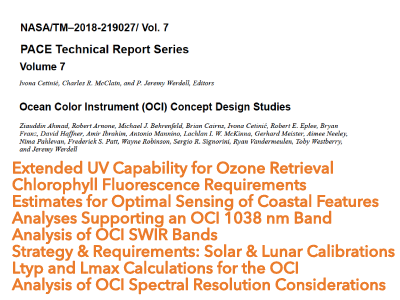 Ocean Color Instrument (OCI) Concept Design Studies